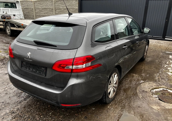 Peugeot 308 cena 18499 przebieg: 108000, rok produkcji 2018 z Wschowa małe 22